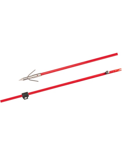 Cajun Bowfishing Arrow - Fiberglass W-piranha Point Xt