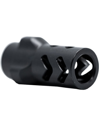 Angstadt Muzzle Brake 3-lug - 9mm 1-2x28 Tpi Black