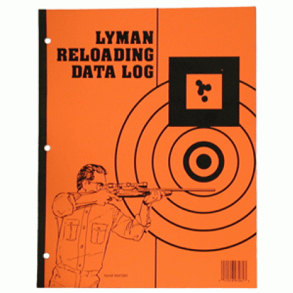 Lyman Reloader's Log Book - 50 Pages