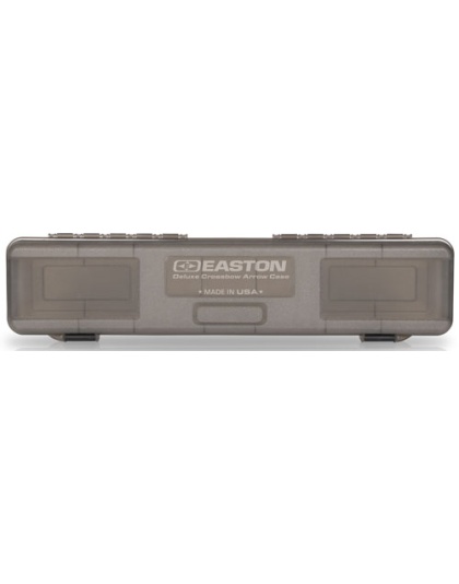 Easton Deluxe Crossbow Bolt - Box Holds 12 Xbow Bolts Grey