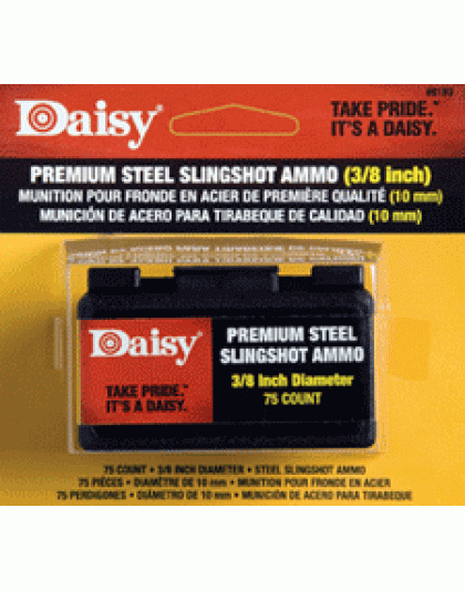 Daisy Slingshot Ammuntion - 3-8" Steel 70-count Pack