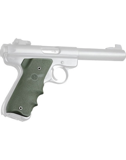 Hogue Grips Ruger Mkii-iii - W-finger Grooves Od Green