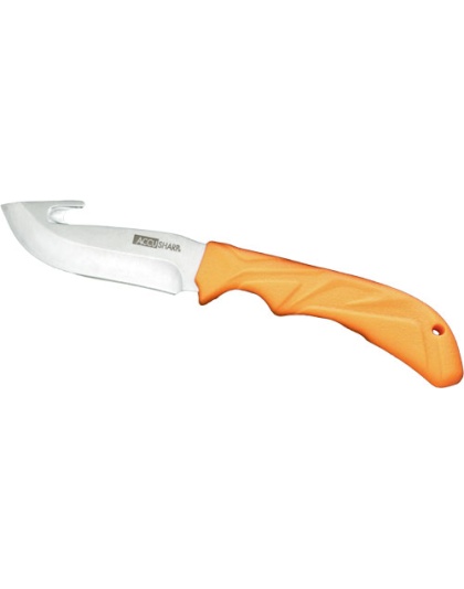 Accusharp Gut-hook Knife 3.5" - Blade Non Slip Grip