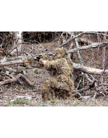 Red Rock Ghillie Suit Desert - 5 Piece Adult Xl-xxl