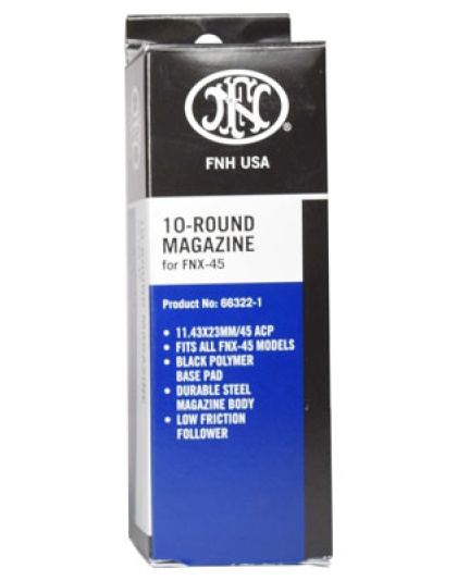 Fn Magazine Fnx-45 .45acp - 10-rounds Black