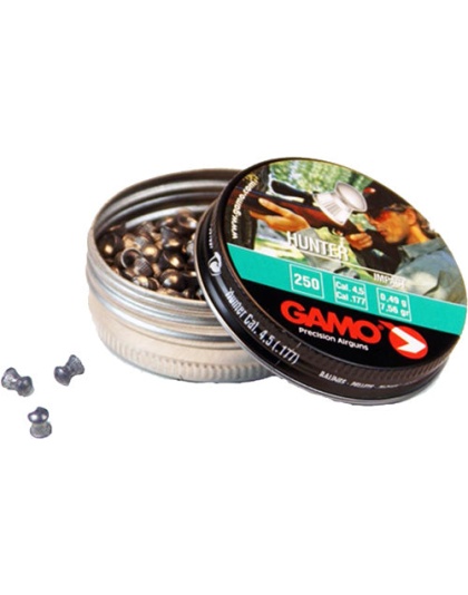 Gamo .177 Hunter Pellets - 7.56 Grains 250pk Tin