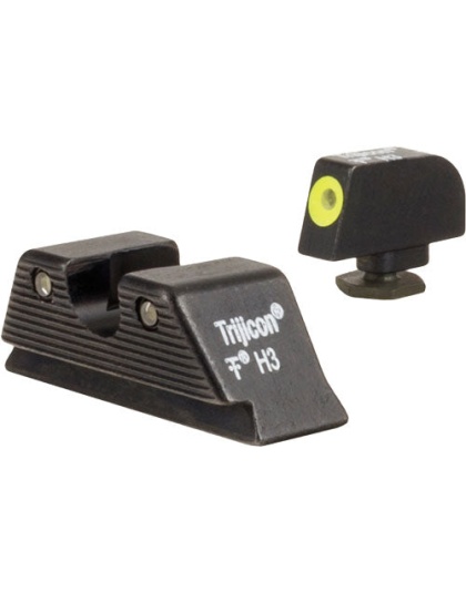 Trijicon Night Sight Set Hd Xr - Yellow Outline Glock 17mos