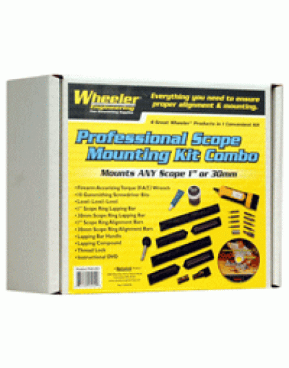 Wheeler Complete Scope - Mounting Kit 1" And 30mm