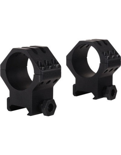 Weaver Rings 6-hole Tactical - 30mm High Matte .490"