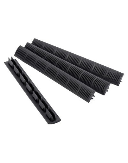 Ergo Grip Rail Cover Wedge Lok - Keymod Black 4pk