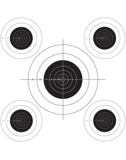 Lyman Auto Advance Target - System Target Roll-bullseye